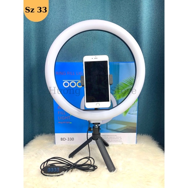 Đèn livestream để bàn sz 26, sz 30, sz 33, hỗ trợ ánh sáng make up, livestream, chụp ảnh sống ảo