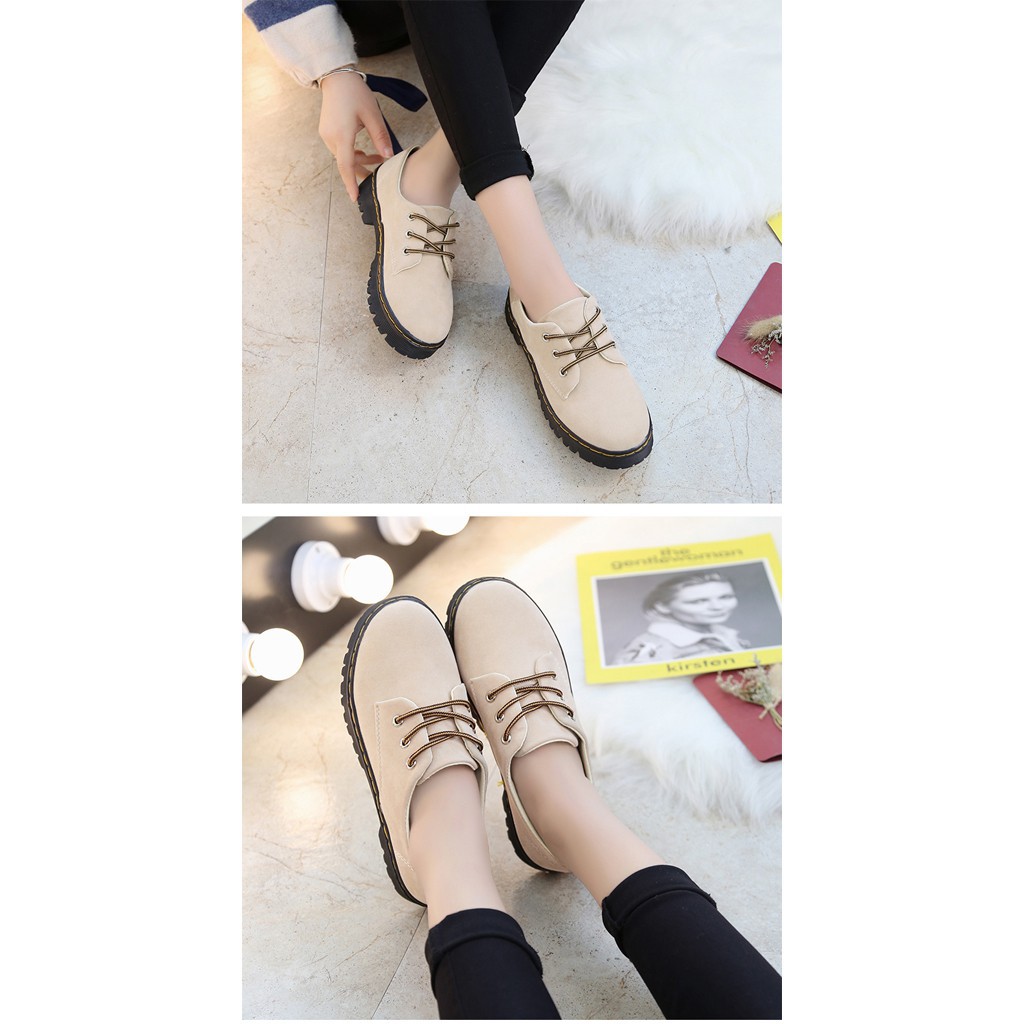 Giày Nữ Đế cao Da Lộn Siêu Đẹp Hàng Quảng Châu B56 - Mery Shoes