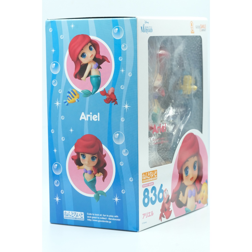 Mô hình Nendoroid Ariel Chính hãng GSC Good Smile Company 836 The Little Mermaid Nàng tiên cá Hàng New Nguyên Seal