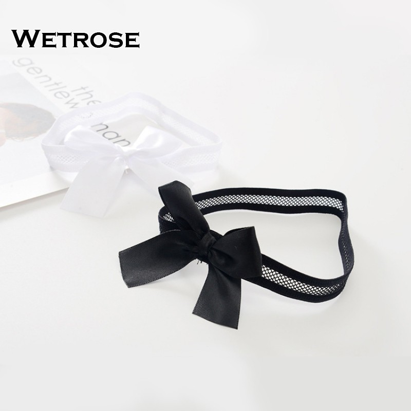 Phụ kiện dây băng quấn đùi phối nơ đàn hồi quyến rũ cho nữ