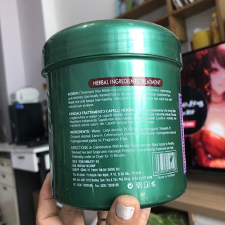 ✅(KENDALI_CHÍNH HÃNG) Kem ủ tóc siêu phục hồi Kendali 1000ml