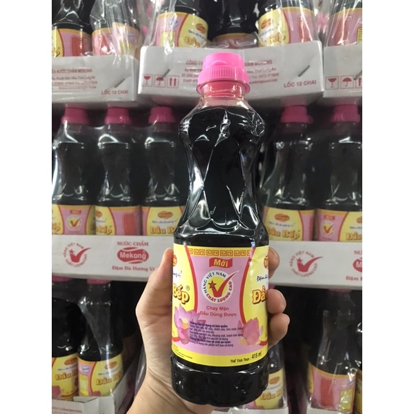 Nước tương Đầu Bếp chai 415ml