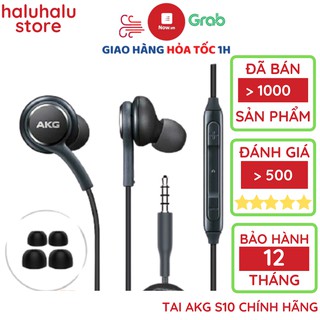 Tai nghe samsung akg s10+ chính hãng nguyên seal kèm 4 núm phụ s10 plus s8, s9, note 8, note 9, s10, note 10