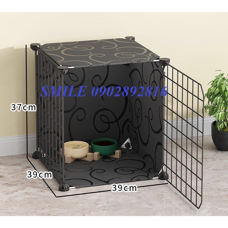 [SALE] COMBO CHUỒNG LƯỚI THÉP DÀNH CHÓ MÈO THÚ CƯNG, PET ĐA NĂNG NAN DÀY DƯỚI 6KG