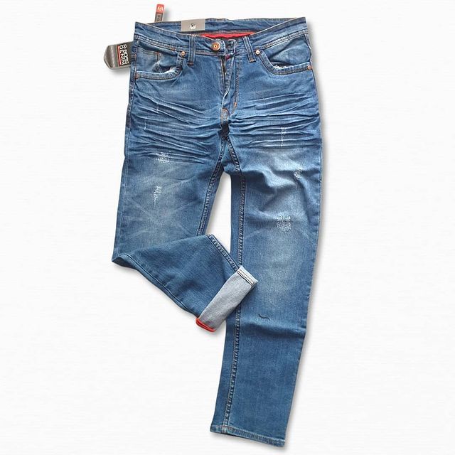 Quần Jeans Dài Mỏng Vừa Vặn Co Giãn Thương Hiệu JIns Chính Hãng Mới Nhất Cho Nam