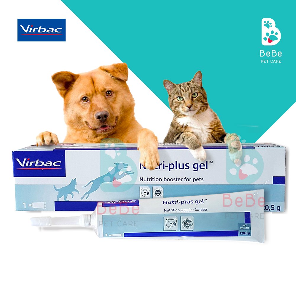 VIRBAC NUTRIPLUS GEL 120.5G Bổ Sung Dinh Dưỡng Cho Chó Mèo