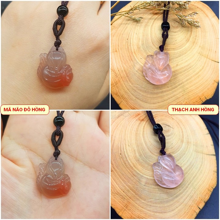 Mặt dây chuyền vòng cổ Hồ ly Phong thủy kích hoạt tình duyên, may mắn, bình an phù hợp Nam Nữ (kèm dây) | BigBuy360 - bigbuy360.vn