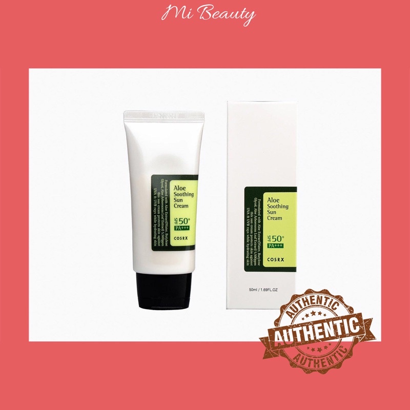 [Mã SRJULY1619 giảm 15K đơn 50K] [DutyFree-Đủ Bill]Kem Chống Nắng Chiết Xuất Lô Hội Cosrx Aloe Soothing Sun Cream