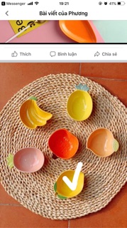 Set chấm bi đỏ