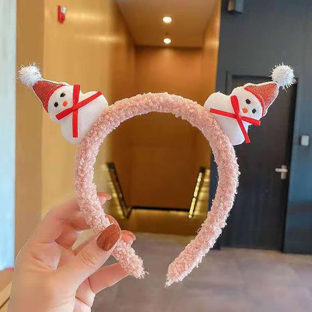 Cài tóc họa tiết Giáng Sinh dễ thương phong cách Hàn Quốc thời trang dành cho nữ