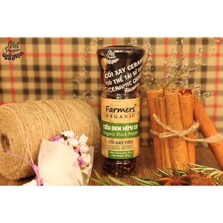 Tiêu đen hạt hữu cơ Fammers Organic - 55g