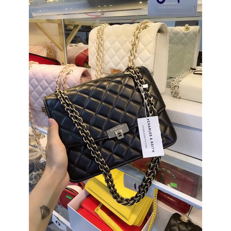 túi xách nữ❣️freeship❣️ túi CNK khoá dập