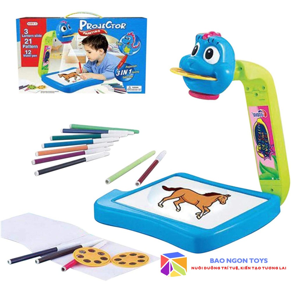 BÀN CHIẾU HỘI HỌA ĐÁNH THỨC KHẢ NĂNG NGHỆ THUẬT CỦA BÉ - BAO NGON TOYS