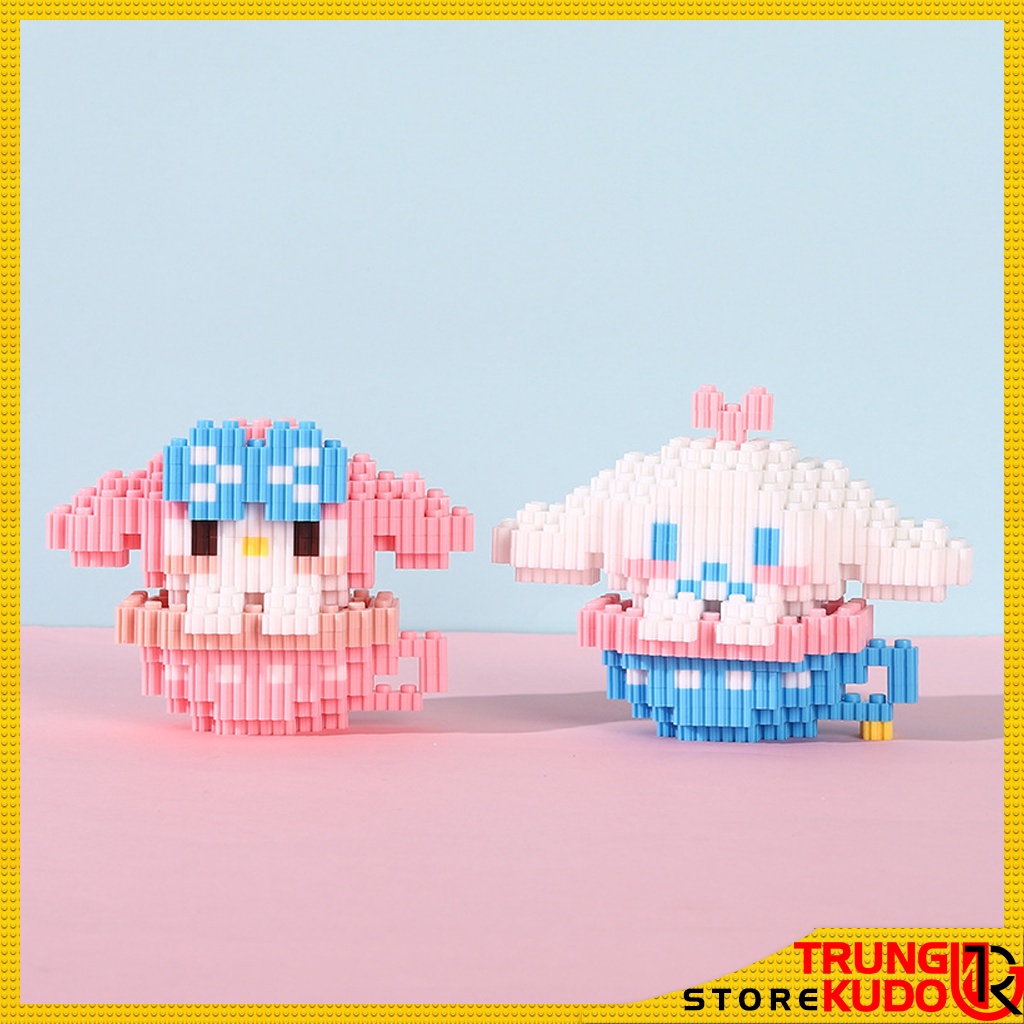 Mô hình hoạt hình ngồi cốc các nhân vật Doremon, Stella Lou, Cinamoroll, Stitch làm quà tặng bạn bè, đồ decor