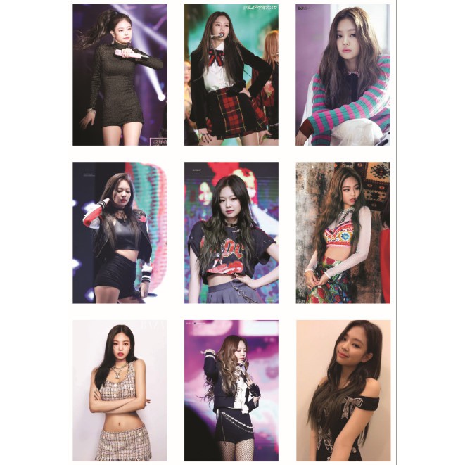 Lomo card ảnh BLACKPINK JENNIE full 36 ảnh
