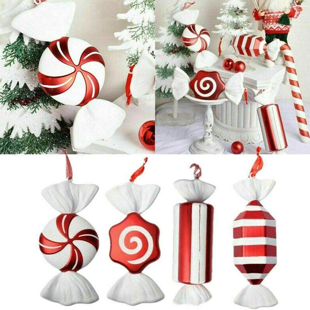 Phụ Kiện Treo Trang Trí Cây Thông Noel Màu Ngà DIY