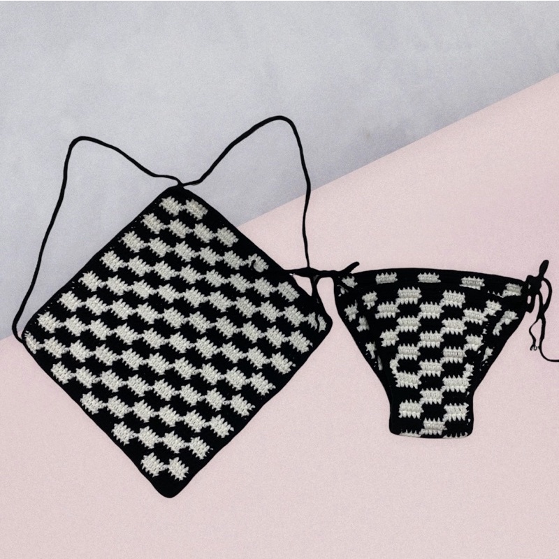 Set lennnn (Crochet Set Bikini)
