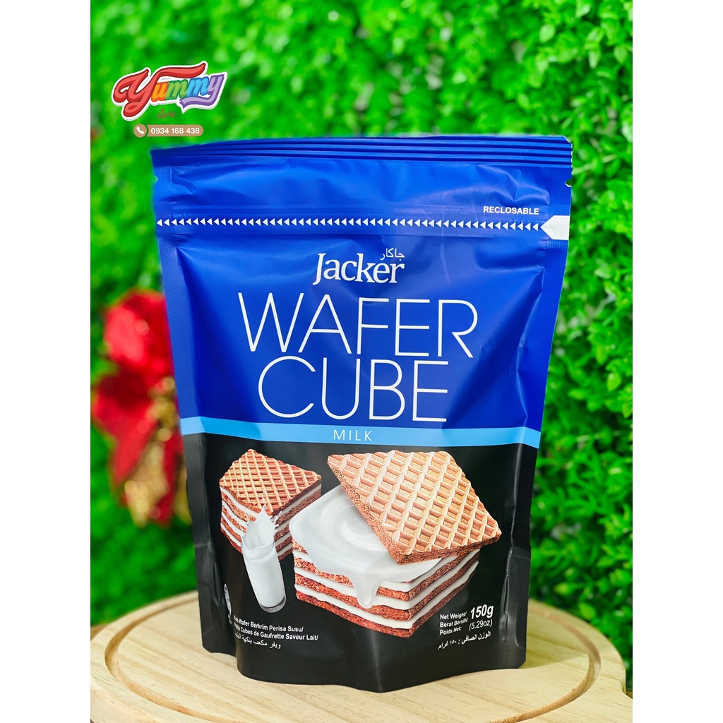 Bánh Xốp Wafer Cube Jacker