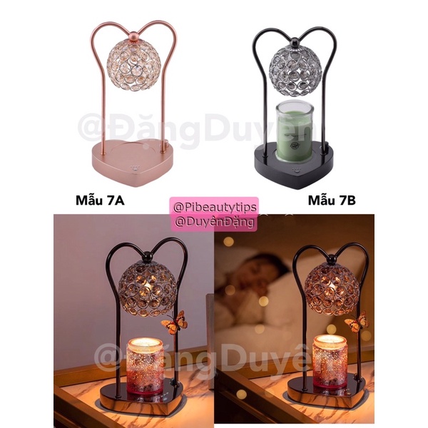 Đèn đốt nến phong cách châu âu mẫu mới VALENTINE