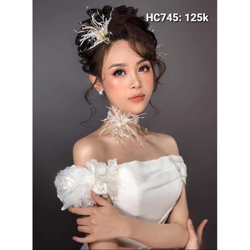 Cài tóc cô dâu HC745