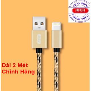 Giá sốc - cáp dù sạc nhanh iphone 2 mét chính hãng xo-nb10