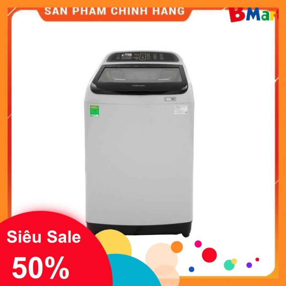 [ FREE SHIP KHU VỰC HÀ NỘI ] Máy giặt Samsung cửa trên 10kg màu xám WA10J5750SG/SV  - BM NEW