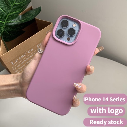 Ốp lưng chống bẩn IPhone 14 pro max  - Ốp Basic Silicon case compatible for iPhone 13 Pro Max 12 Pro max - 12/12Pro 11 Pro Max 6 7 8 Plus XS Max Full viền