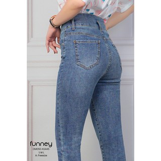 Quần Jeans Ôm Lưng Cao OM050