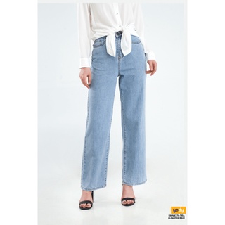 Quần jean nữ suông YODY quần bò ống suông tôn dáng cao cấp - QJN4026