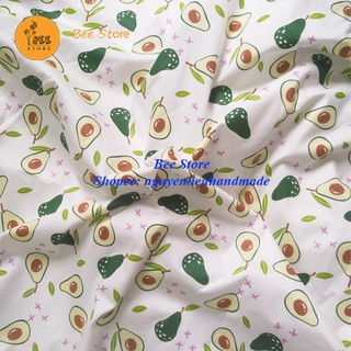 Vải thô lụa hình quả bơ loại cao cấp
