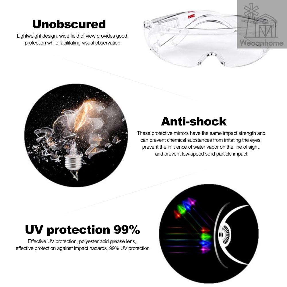 (Hàng Mới Về) Kính Bảo Hộ 3m 1611hc Chống Tia Uv / Bụi / Gió / Sương Mù Bảo Vệ Mắt Chuyên Nghiệp Sự Bảo Vệ | BigBuy360 - bigbuy360.vn