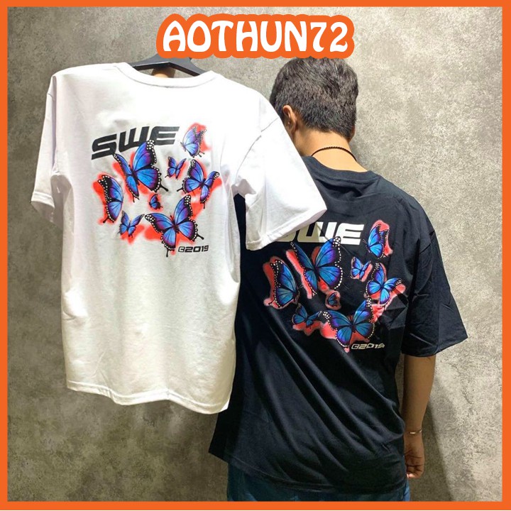 [Ảnh Thật] Áo Thun In Hình Bướm - SWE | BigBuy360 - bigbuy360.vn