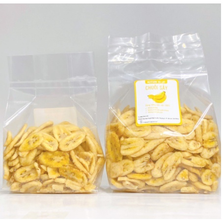 500GR CHUỐI SẤY GIÒN KHÔNG ĐƯỜNG NGỌT TỰ NHIÊN - NUTFARM ĐÀ LẠT - TRÁI CÂY SẤY KHÔNG ĐƯỜNG - ĐẶC SẢN SỐ 1 ĐÀ LẠT