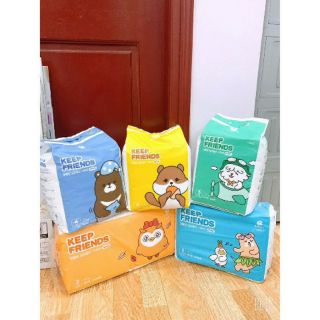 Bỉm Enblanc KEEP FRIEND nội địa Hàn quốc (mẫu mới 2020) đủ size dán/quần S40,M32,L28,XL24, XXL18_TA108