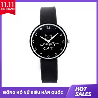 Đồng hồ nữ thời trang đơn giản đáng yêu kiểu Hàn Quốc