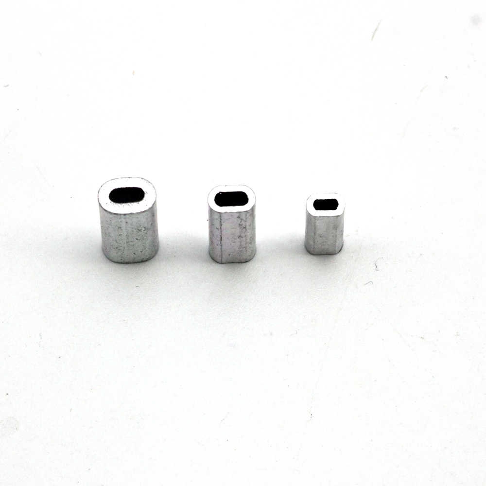 Set 50 đầu nối ống nước hình bầu dục bằng nhôm cao cấp