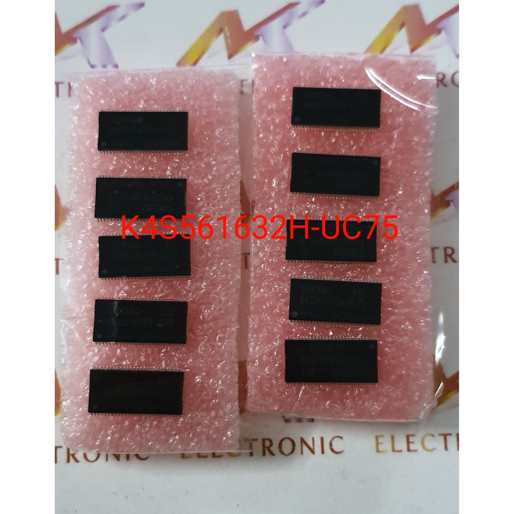 K4S561632H-UC75 có thể bắn K4S561632 32M chip nhớ định tuyến SD (con)