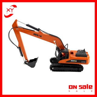 Mô hình xe cần cẩu huina 1522 tỉ lệ 1:50 bằng hợp kim tỉ lệ 1:50