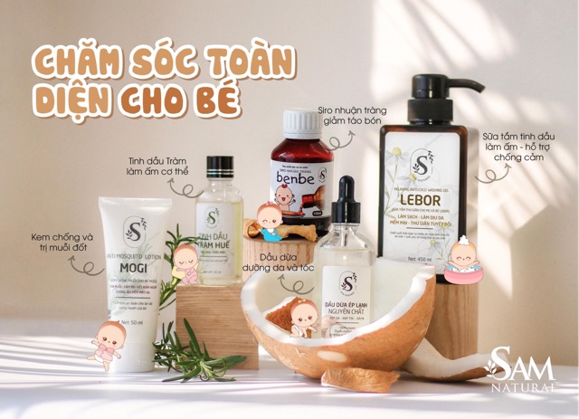 Bộ chăm sóc toàn diện cho bé
