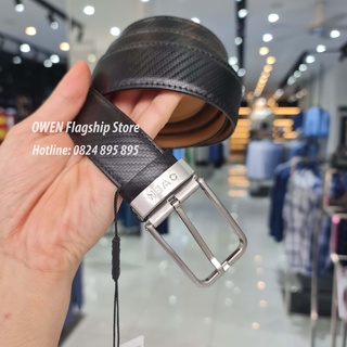 Owen - thắt lưng nam owen 100% da thật, khóa cài mã - belt81324