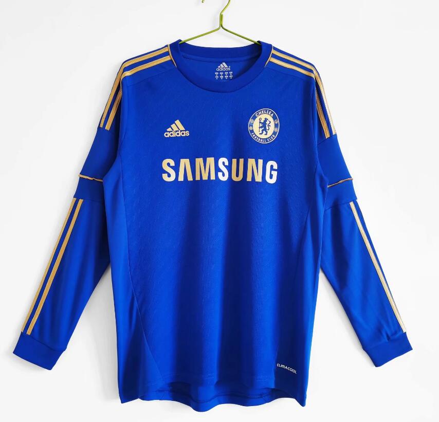 Áo Bóng Đá Dài Tay Phong Cách Chelsea retro 2012 2013