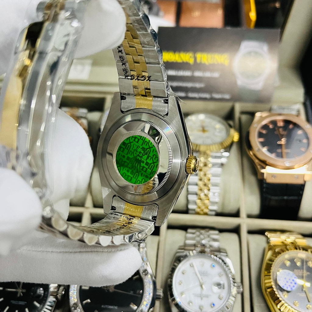 Đồng hồ Nam RolexDatejust máy nhật, Automatic ,size 40mm, Thép không rỉ đúc đặc