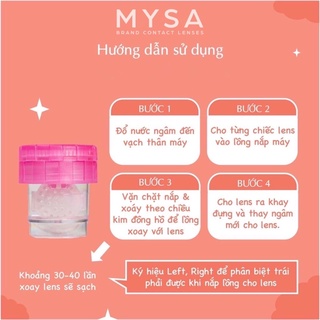 Cốc rửa lens bằng tay
