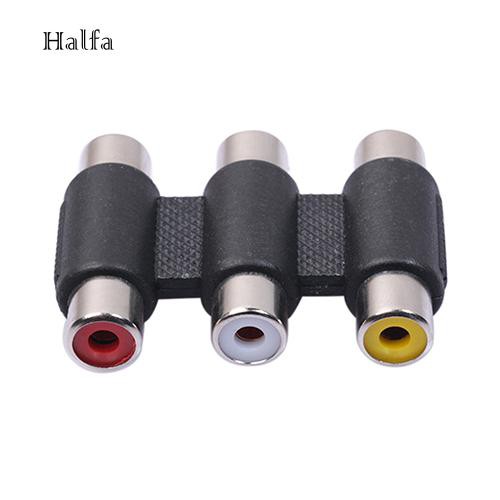 Đầu nối dây cáp âm thanh 3 cổng RCA