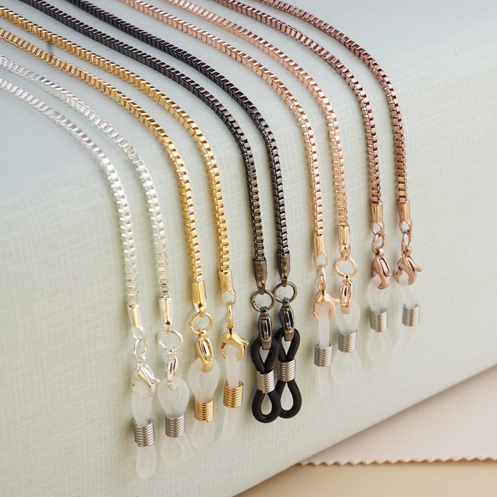 Dây Xích Kim Loại Đeo Mắt Kính Đeo Cổ Thời Trang Nữ Gợi Cảm