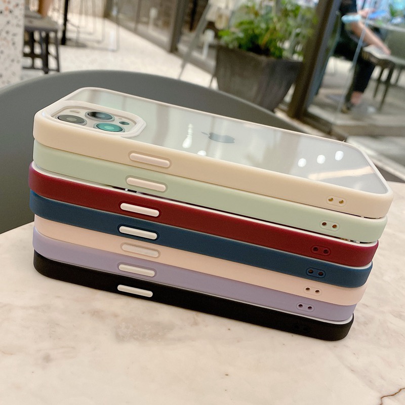 Ốp điện thoại trong suốt chống sốc chống rơi cho iPhone 13 pro max 12 pro max X XS XR
 | BigBuy360 - bigbuy360.vn