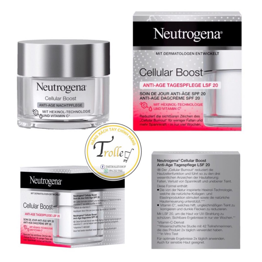 Kem dưỡng Neutrogena Cellular Boots