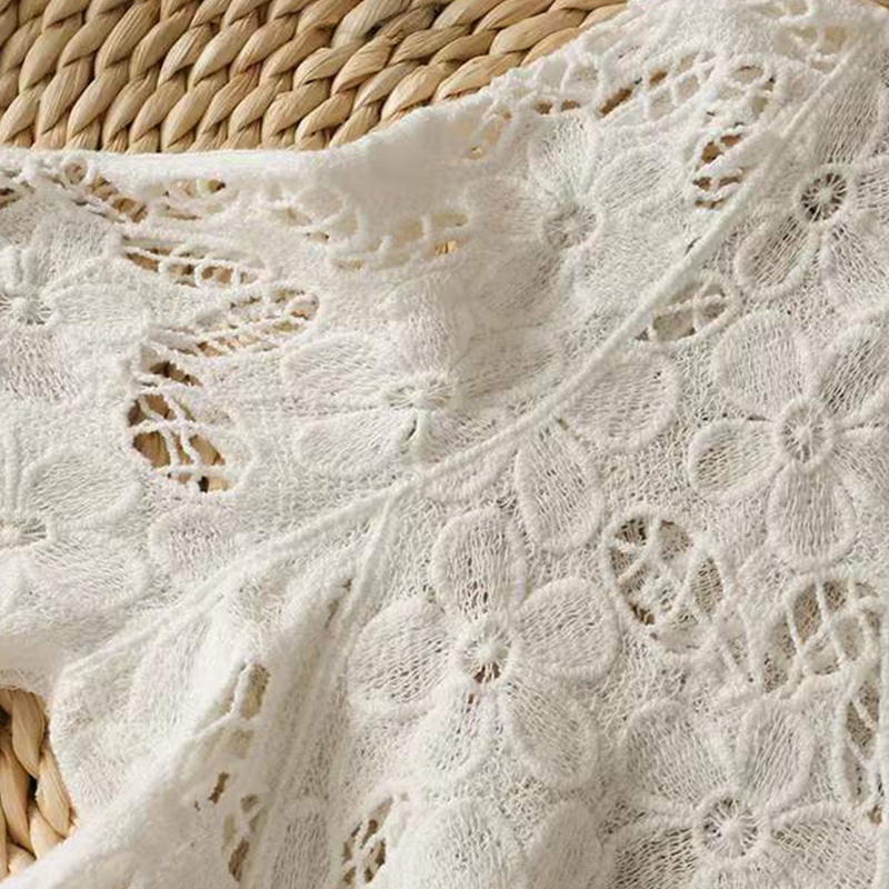 Áo khoác cardigan dệt kim cổ chữ V phối nút họa tiết hoa thời trang sành điệu