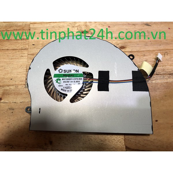 Thay FAN Quạt Tản Nhiệt Laptop Dell Alienware 17 R4 17 R5 MG75090V1-C070-S9A 0K2PKV QUẠT GPU QUẠT BÊN VGA BÊN GPU