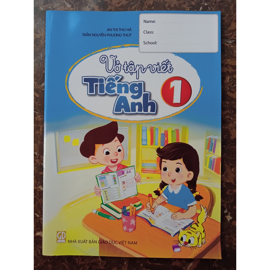 Sách - Vở tập viết Tiếng anh lớp 1